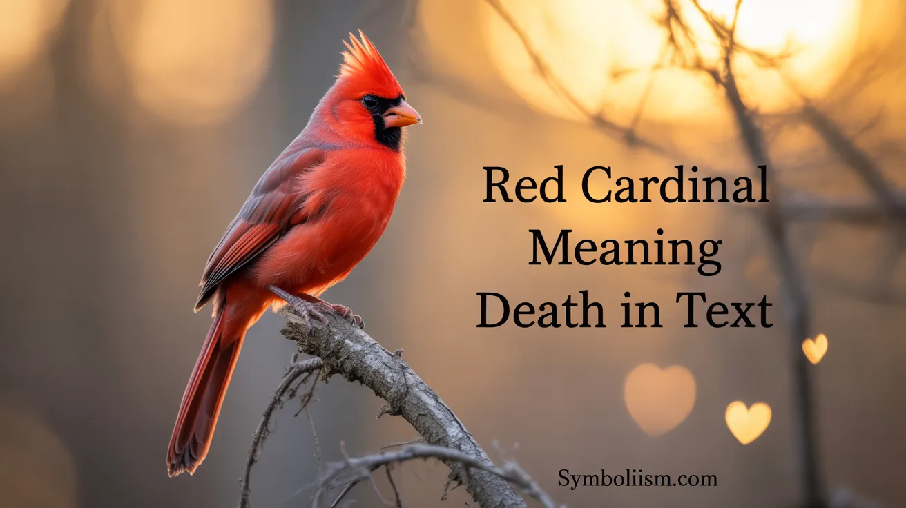 Red Cardinal Meaning Death