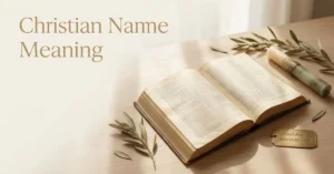 christian name meaning