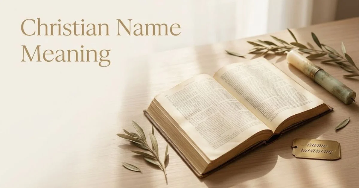 christian name meaning