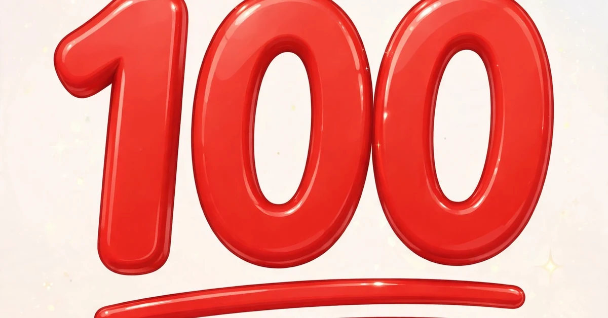 100 emoji