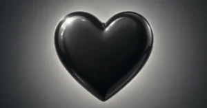 black heart emoji meaning