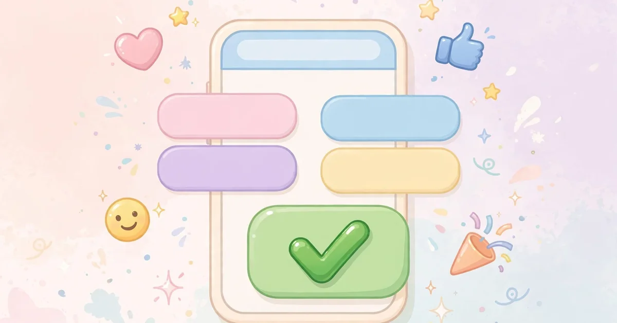 Checks in Lists, Work and School Chats