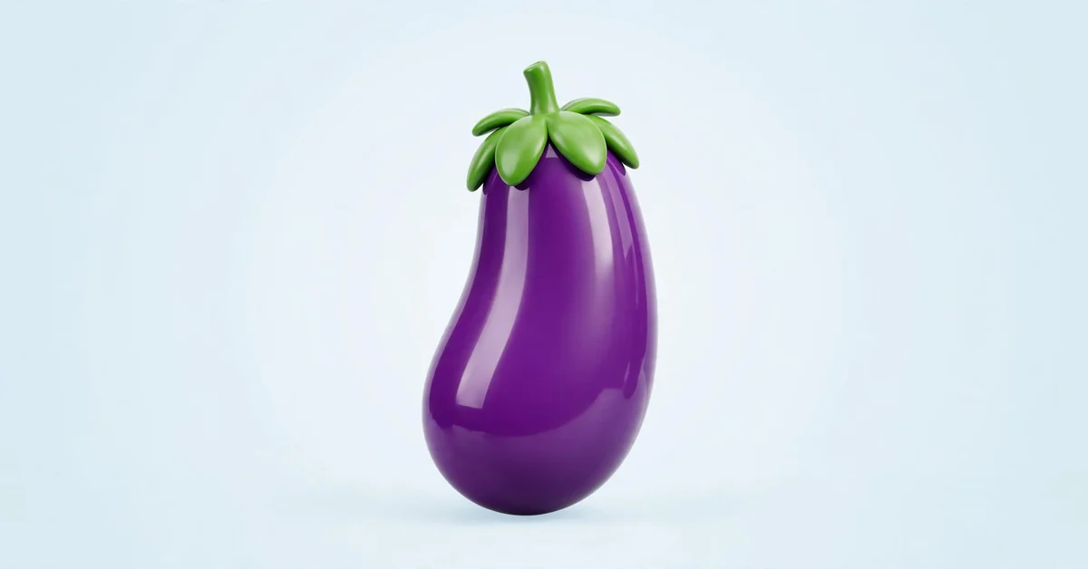 eggplant emoji