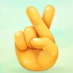 fingers crossed emoji