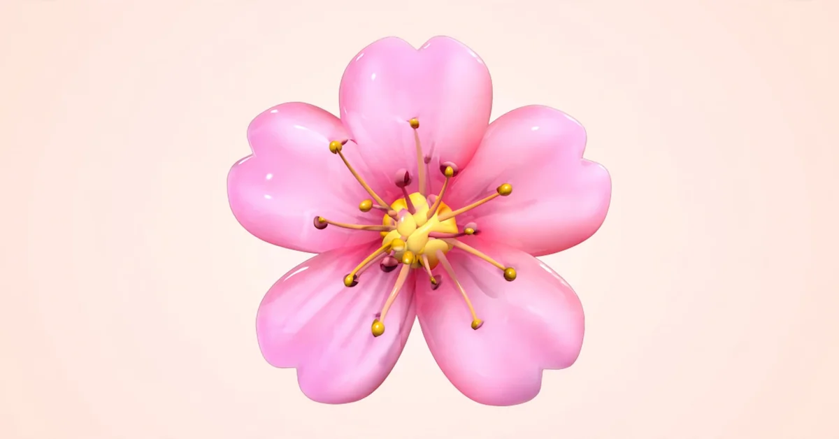 flower emoji