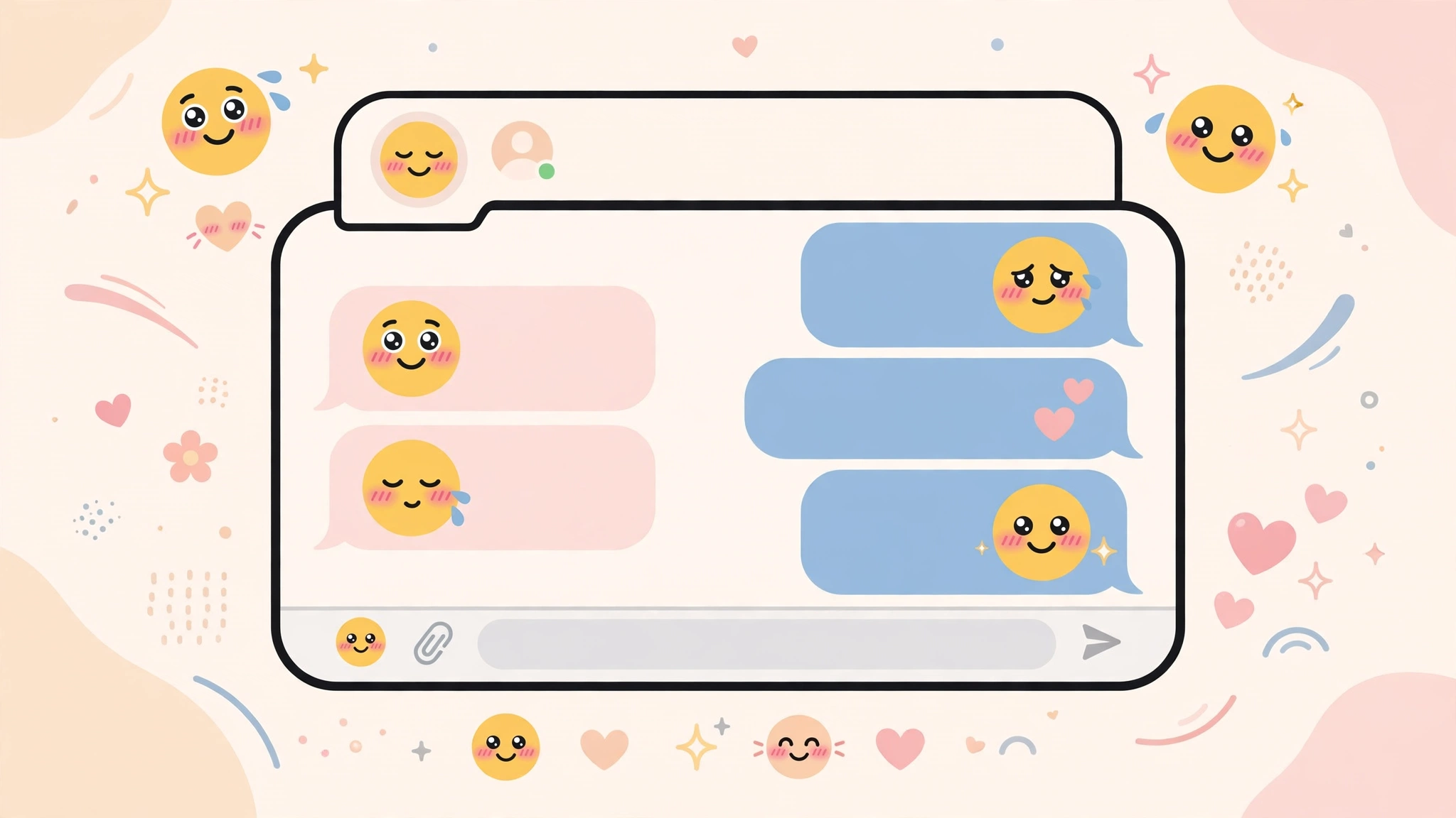 Flushed Emoji Usage