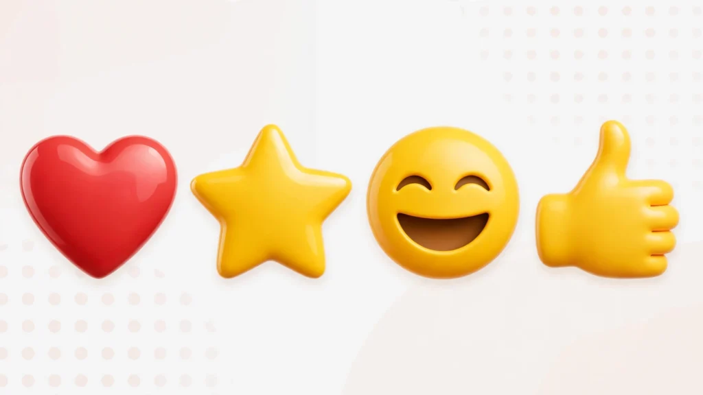 Best 3d emoji combos to copy and paste for romantic, cute, and flirty messages