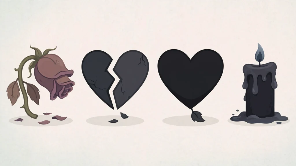 Best dead rose emoji combos to copy and paste for romantic, cute, and flirty messages