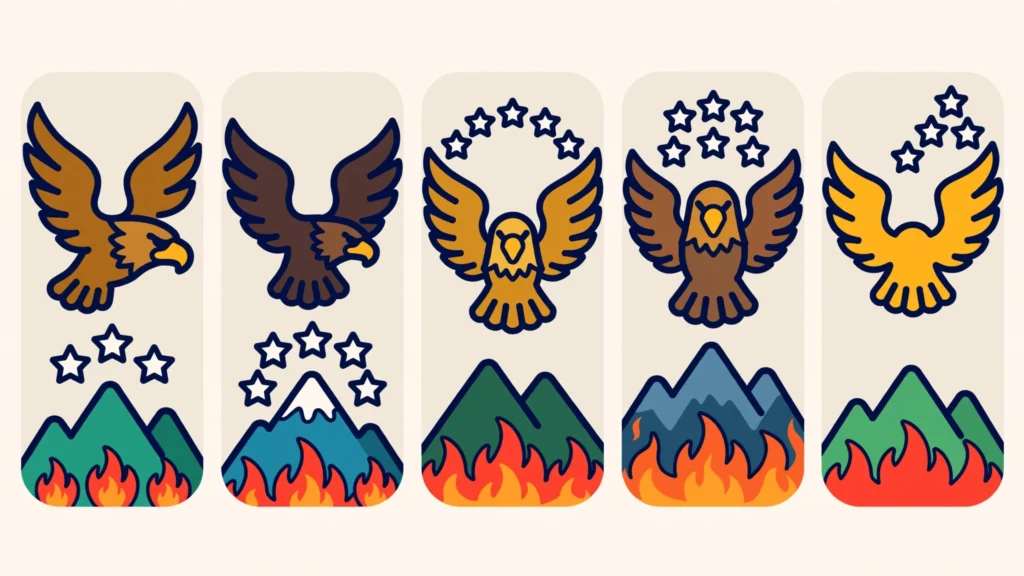 Best eagle emoji combos to copy and paste for victories, free skies, and sharp focus posts