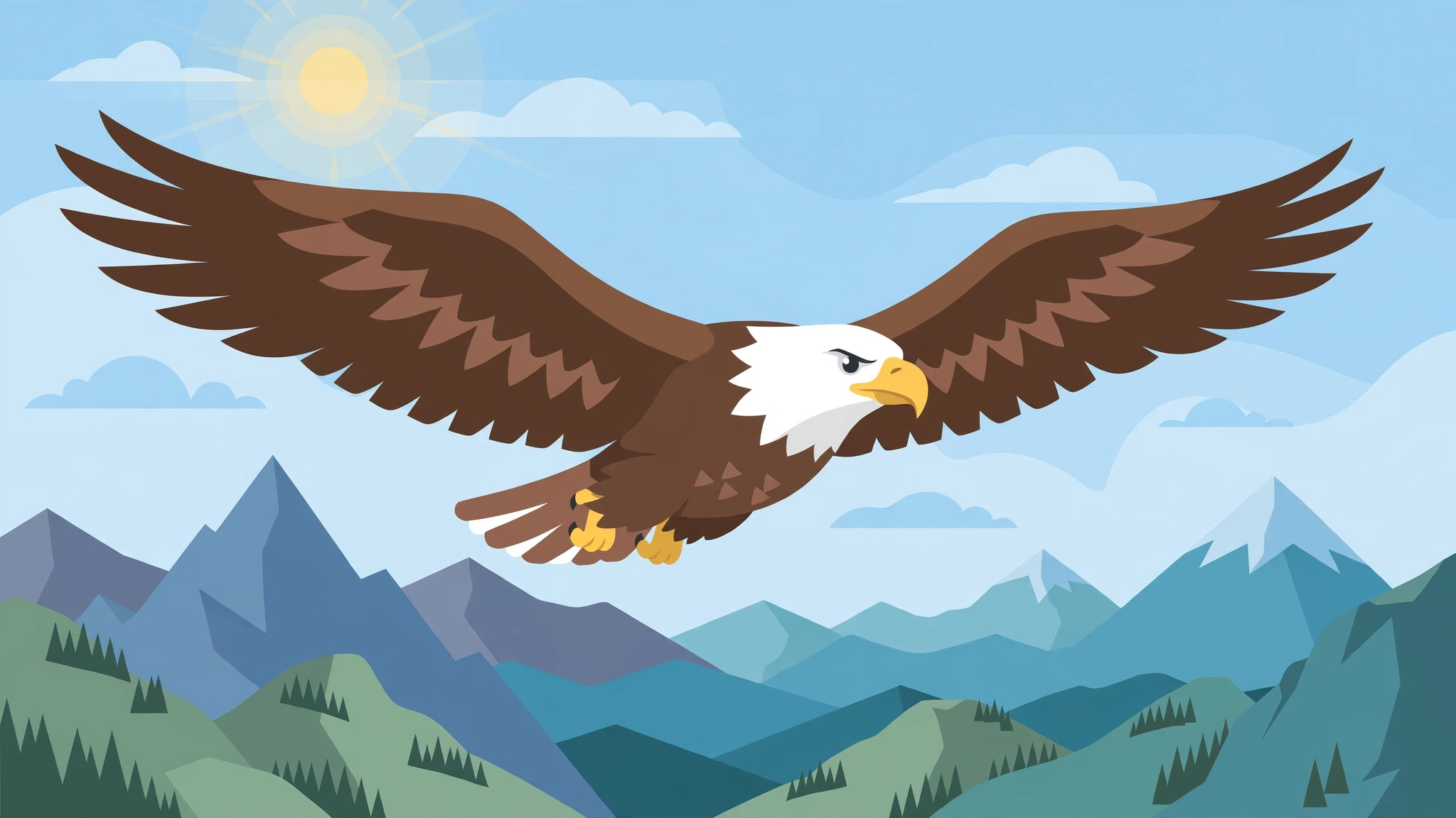 eagle emoji meaning – freedom, pride and sharp vision