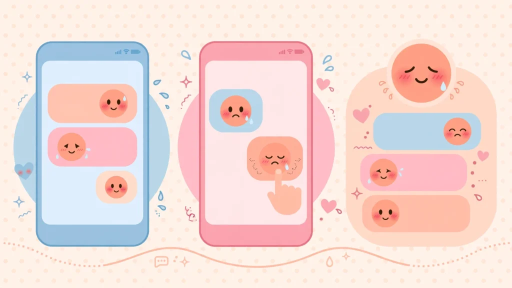 embarrassed emoji meaning β gentle saves for awkward moments