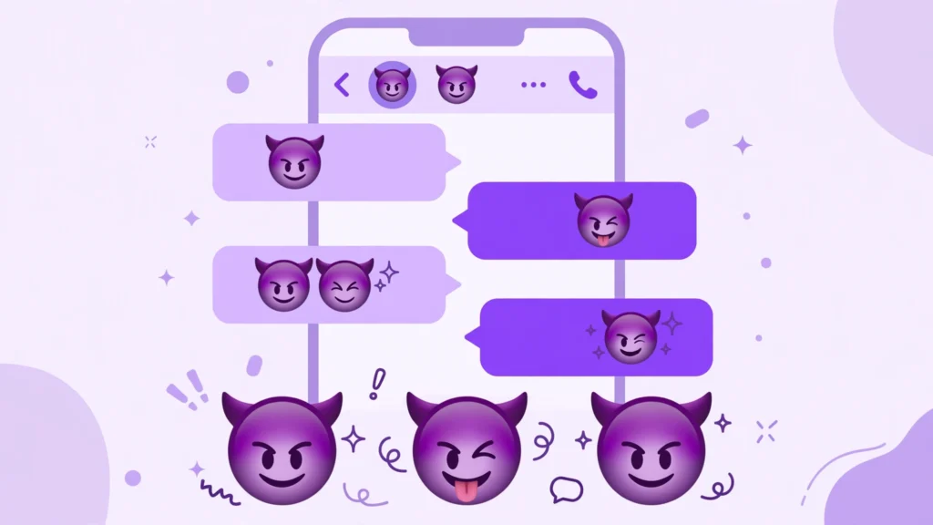 Evil Emoji Usage