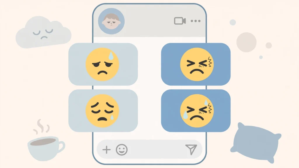 eye twitch emoji meaning – everyday chats where the twitch says it all