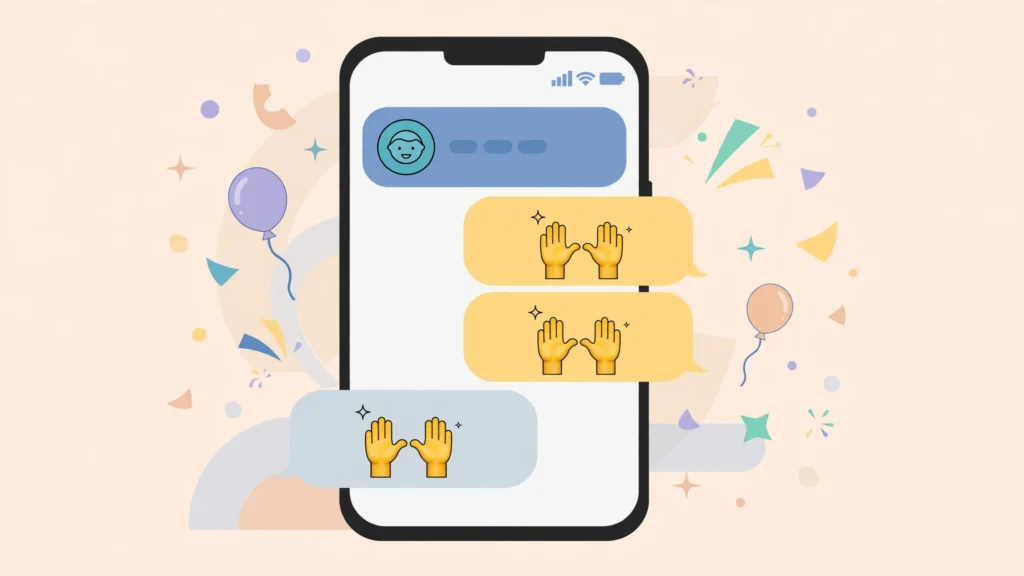 Hands Up Emoji Usage