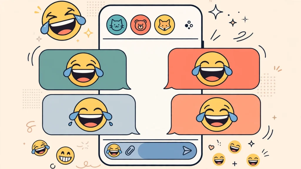How to use the happy emoji meme the right way in WhatsApp, Instagram, and TikTok chats