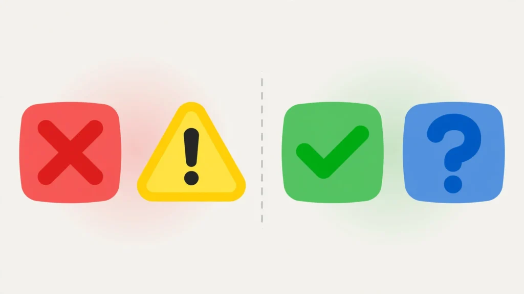 Best red x emoji combos to copy and paste for quiz nights, gentle no's, and hard rules