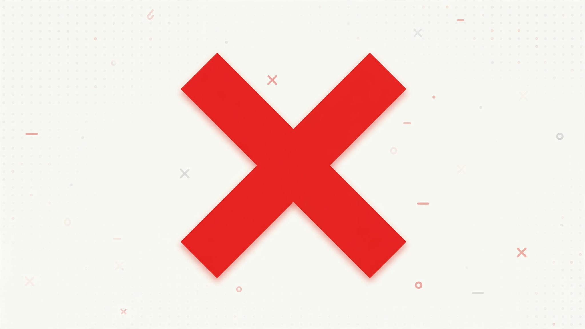 red x emoji meaning – wrong, rejected and not allowed