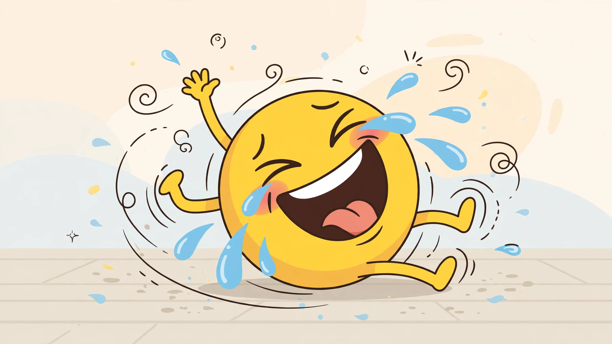 rofl emoji meaning – rolling on the floor laughing moments