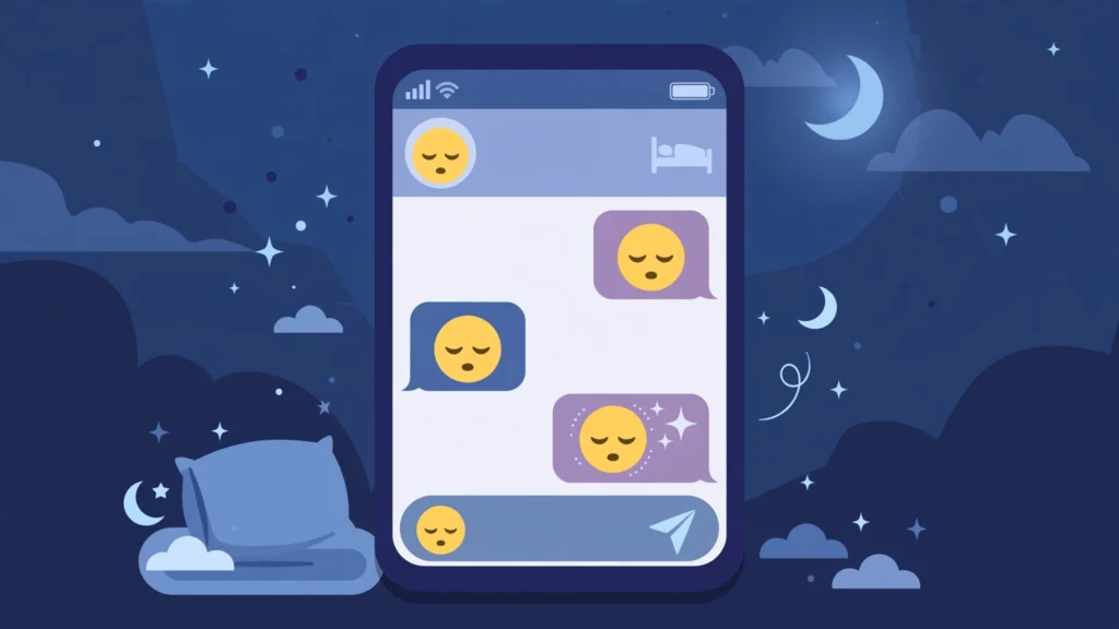How to use the sleep emoji the right way in WhatsApp and Instagram chats