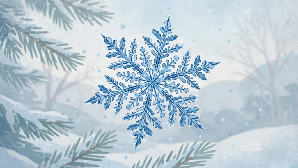 snowflake emoji meaning – winter chills and delicate vibes