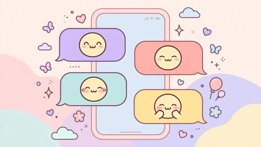 uwu emoji meaning – blushy replies and everyday cuteness