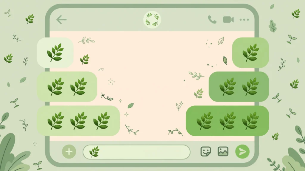 How to use the weed emoji the right way in WhatsApp, Instagram, and TikTok chats