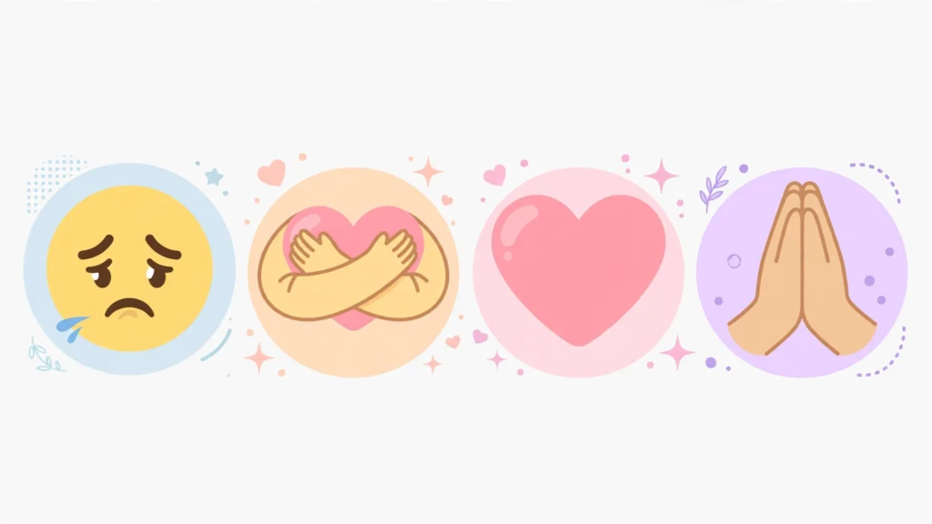 worried emoji meaning β copy paste worried emoji combos that land well