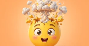 mind blown emoji