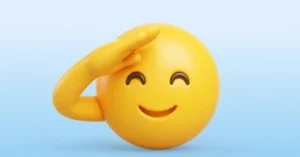salute emoji