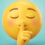 shh emoji