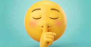 shh emoji