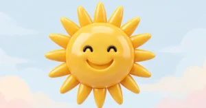 sun emoji