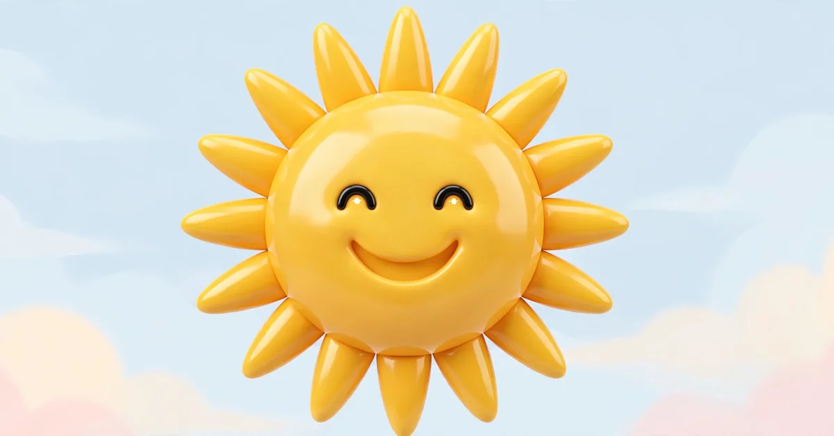 sun emoji