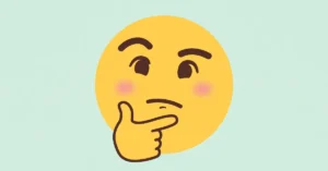 thinking emoji