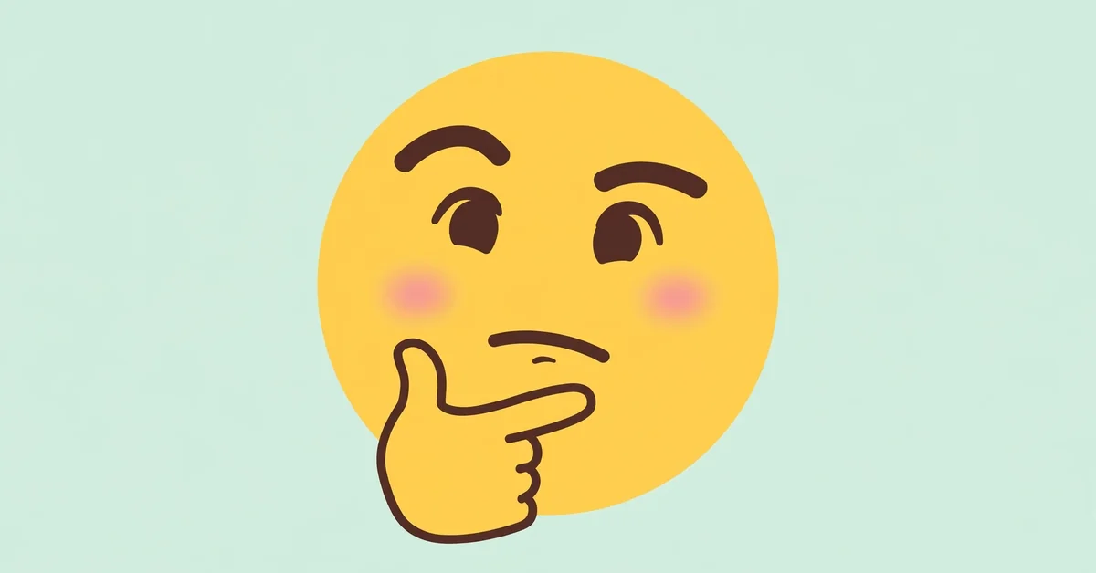 thinking emoji