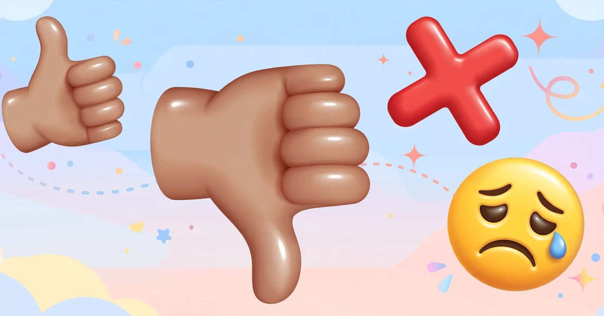 👎 in Reviews and Votes