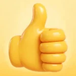 thumbs up emoji