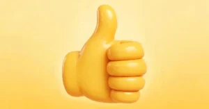 thumbs up emoji